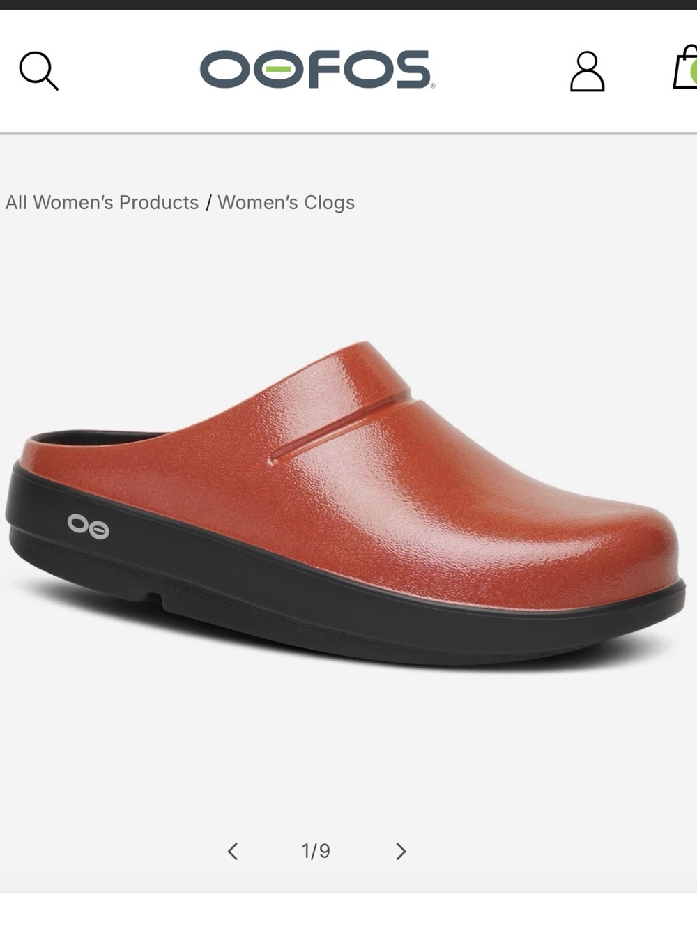 OOFOS Women's Luxe Clog